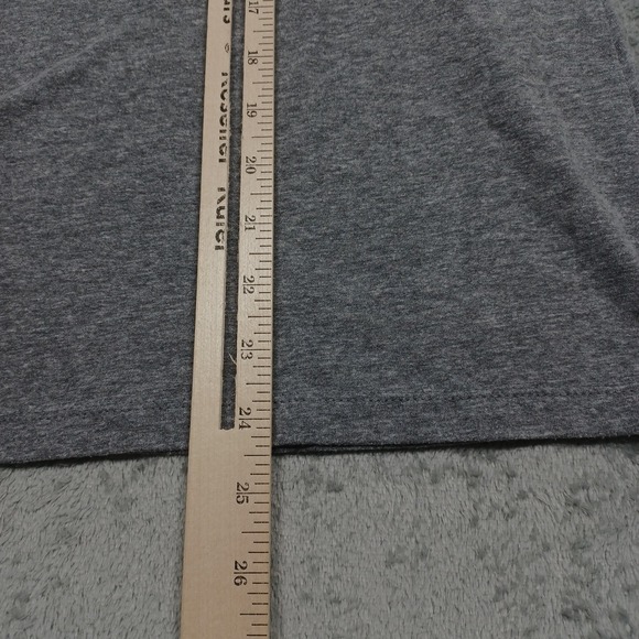 Harley Davidson‎ Shirt Womens Large Gray Rolling Stones Long Sleeve Biker - Picture 8 of 9